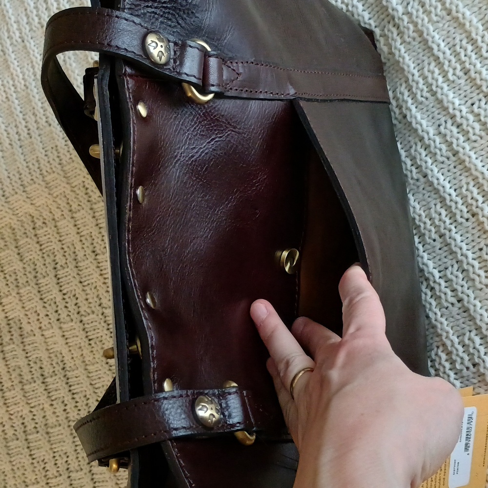 🆕 Patricia Nash Genuine Leather Benvenuto Tote - Picture 7 of 16